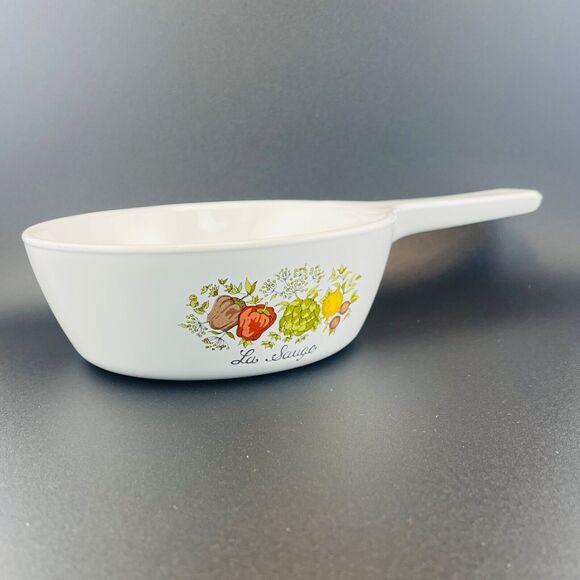 Corning Ware La Sauge P-81-B Sauce Pan 1 Pint Skillet Vintage Highly Collectible - Picture 9 of 10